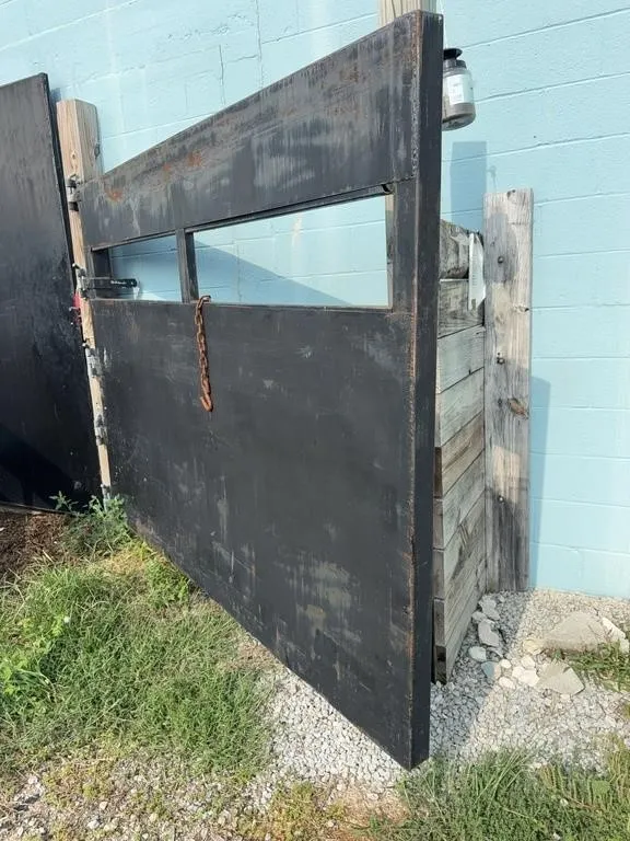 Custom Steel Cattle Gates