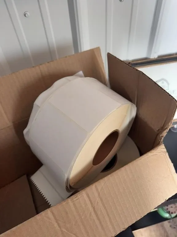 (2) Rolls of White Tempac Lables