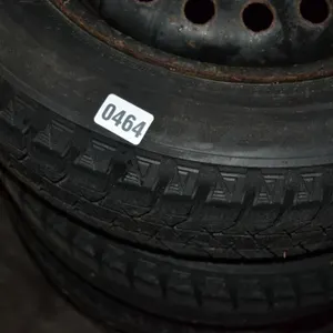 SET OF 4 TIRES ON STEEL RIMS P205 60 R16