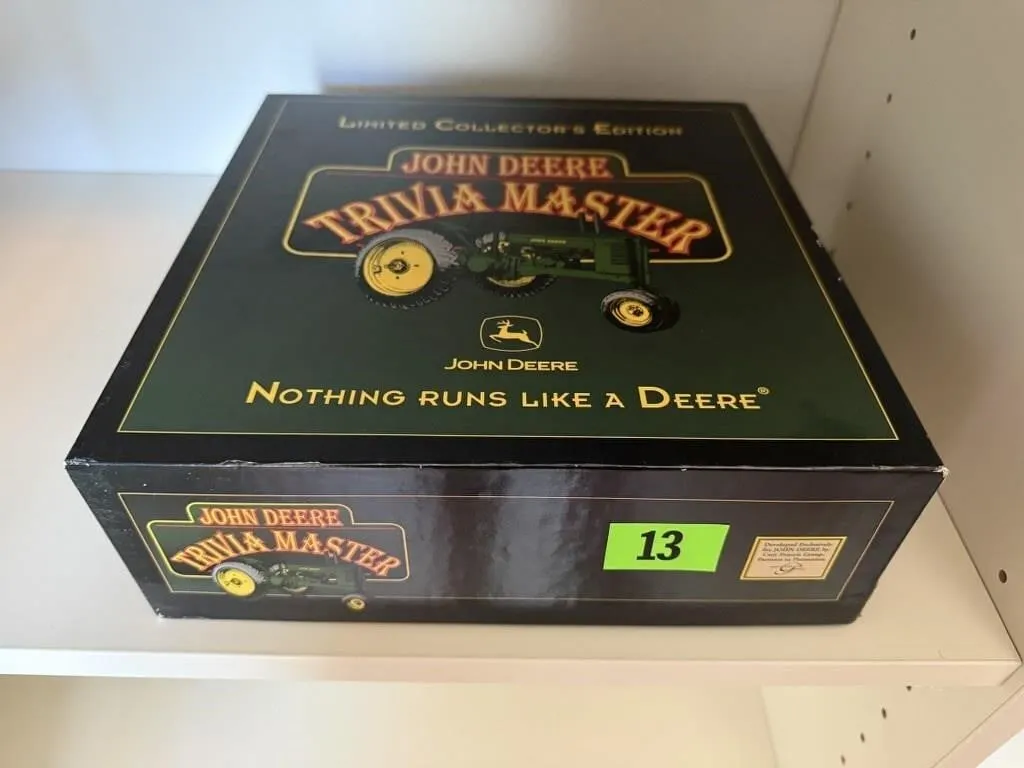 John Deere Trivia Master board game