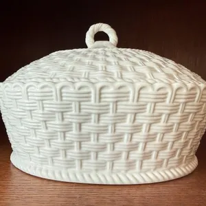 Belleek Irish covered dish