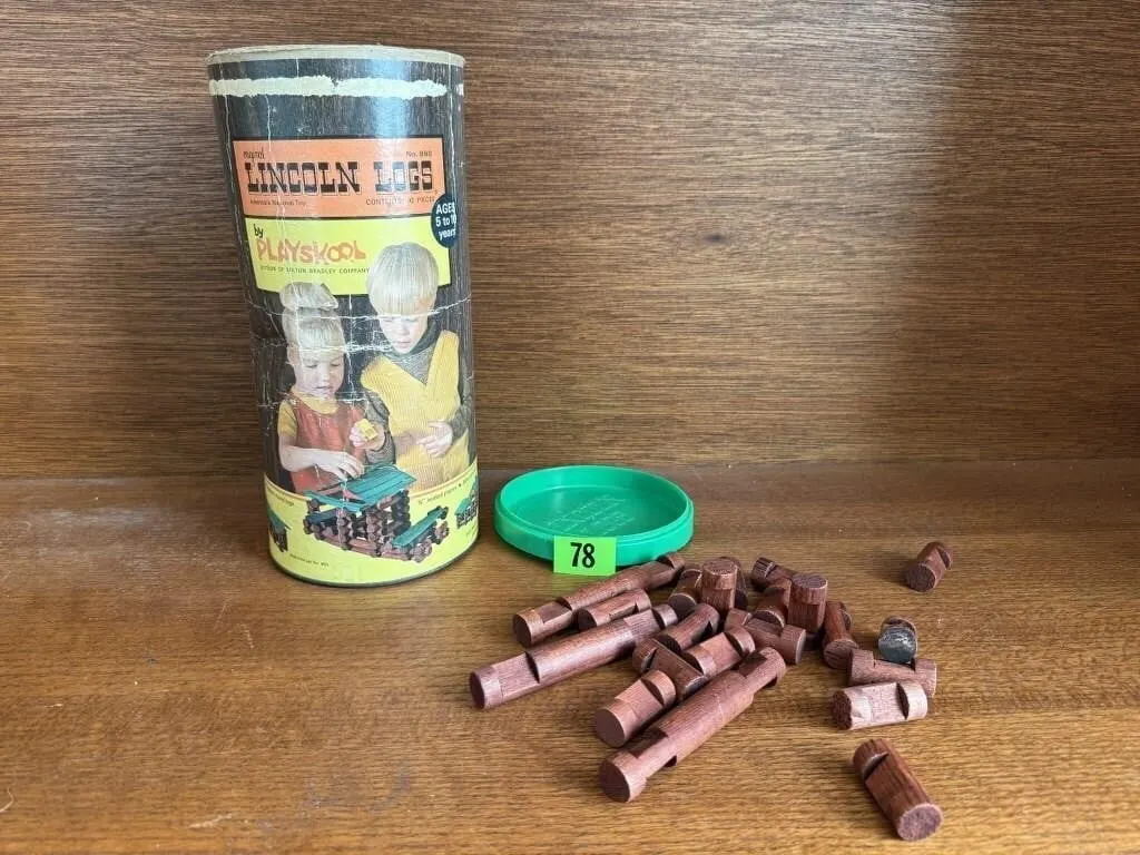 Playskool Lincoln Logs building blocks