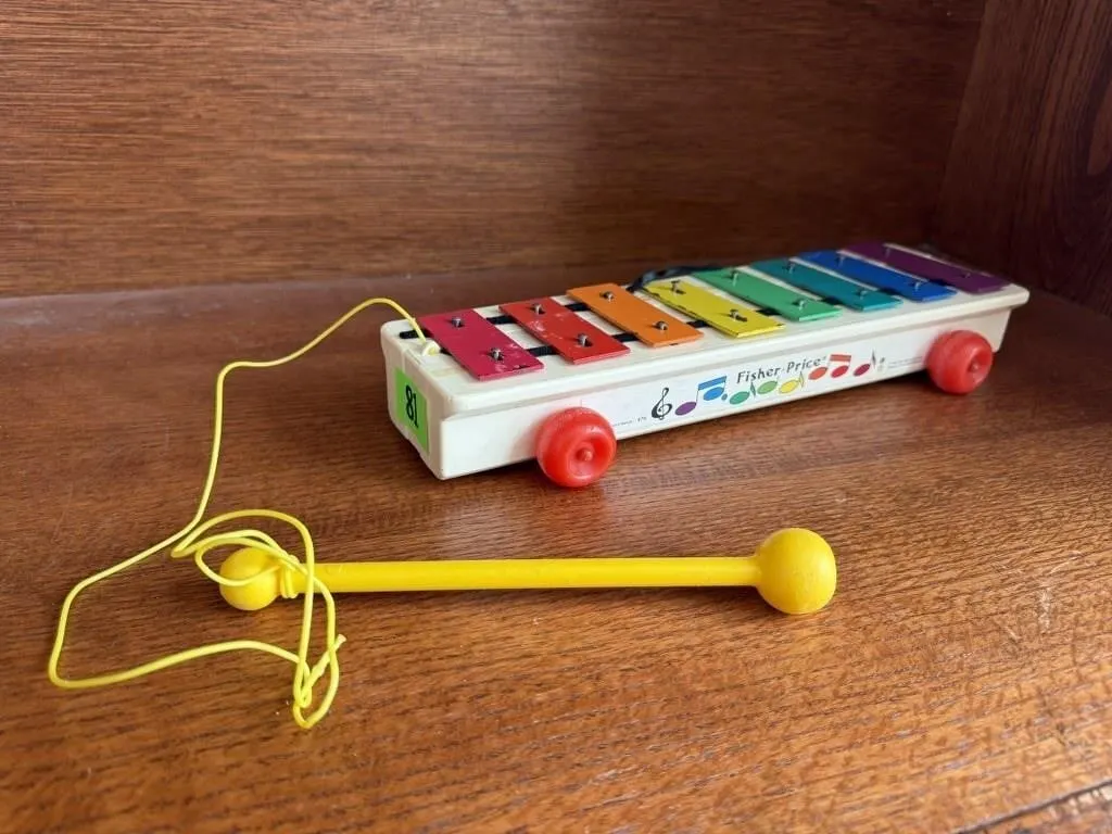 Fisher Price xylophone pull toy
