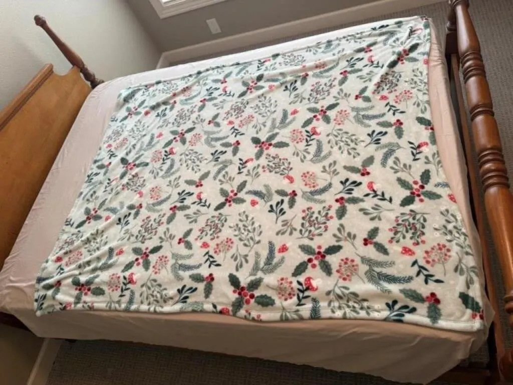 Holiday Time throw blanket