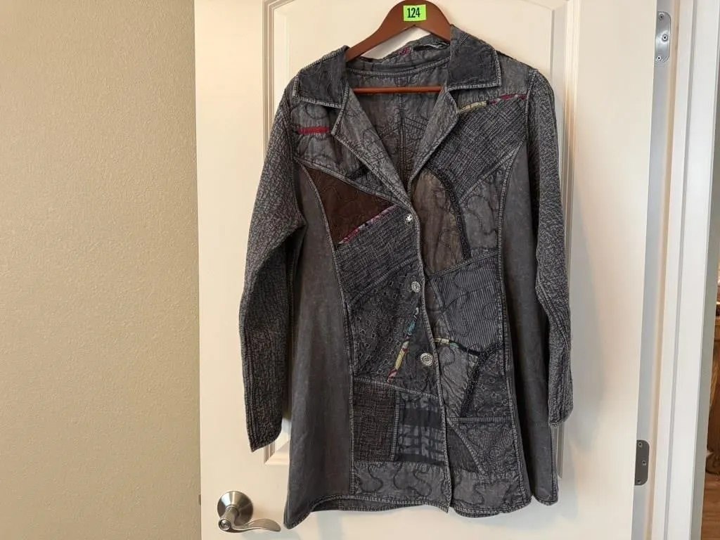 Crazy stitch jacket