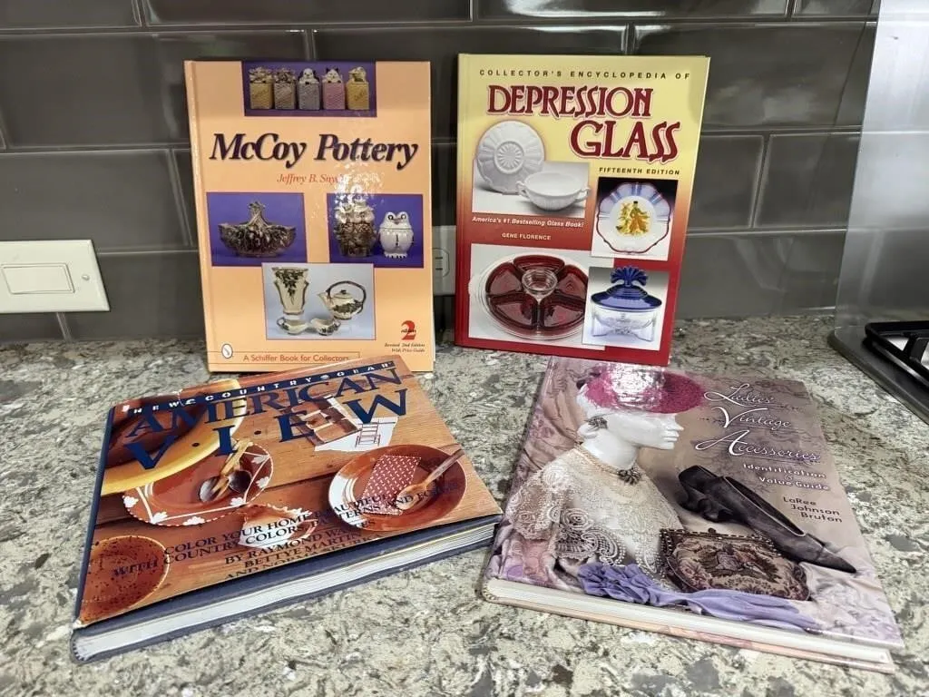 McCoy Pottery, Depression Glass, collection,