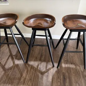 Backless bar stools (3)