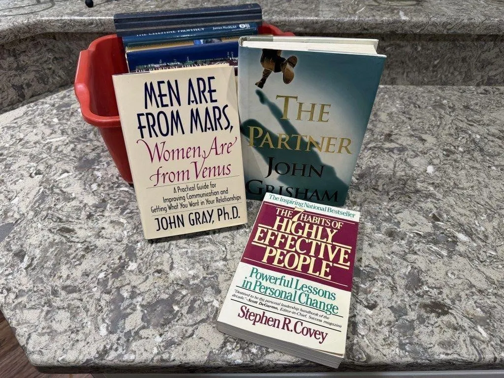 Tote of books, Men Are From Mars