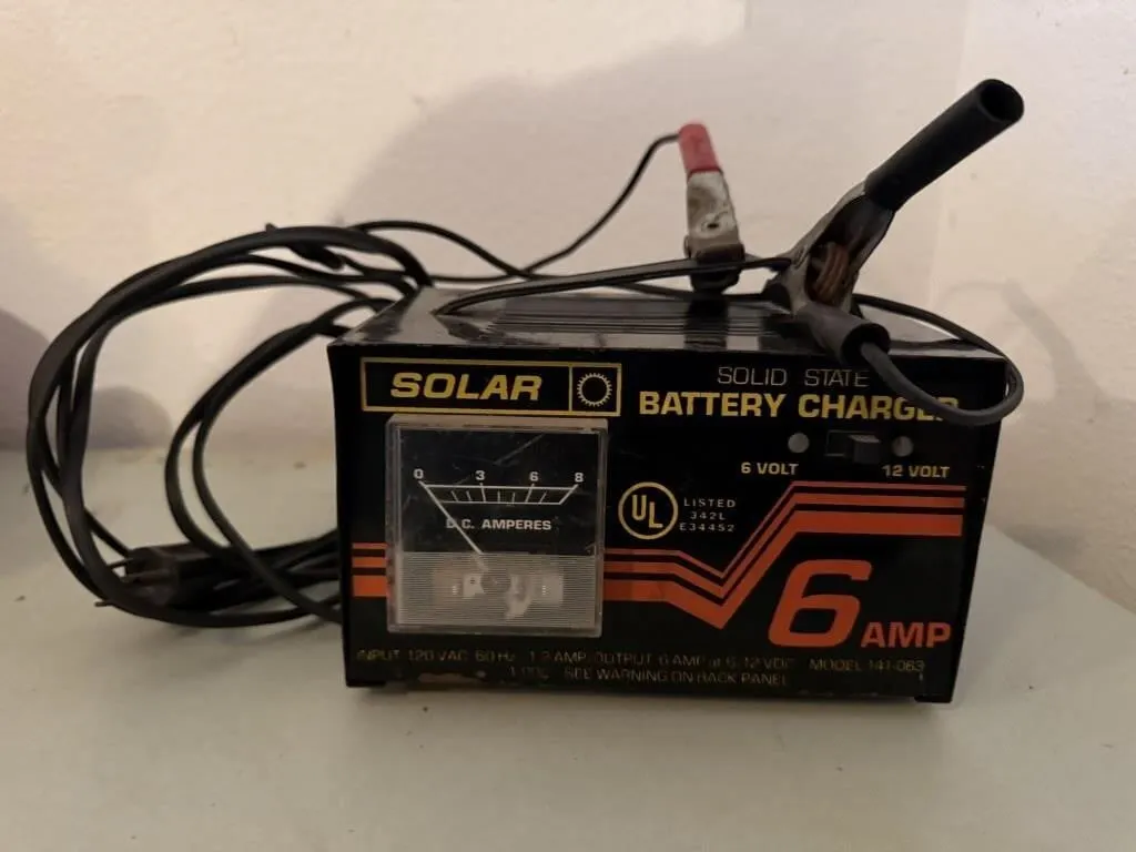 6 amp battery charger