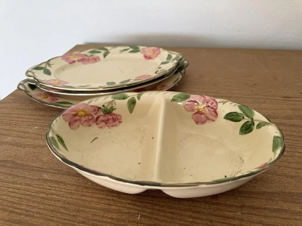 Franciscan Desert Rose Earthenware platters,