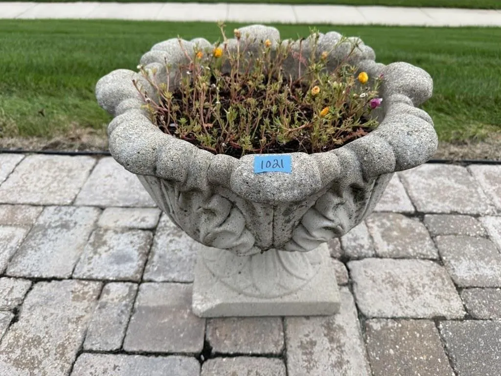 Concrete planter