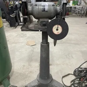 8" CTT Bench Grinder On Stand W/ Extra Wheel