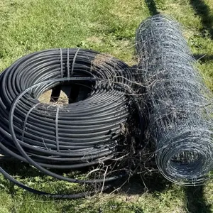 1/2" Black Water Pipe & Page Wire