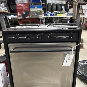 RV Propane 4 Burner Stove & Oven