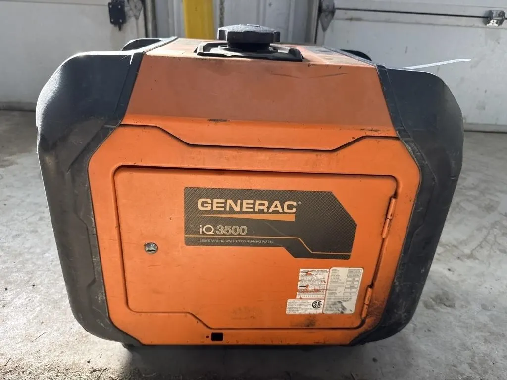 Generac IQ3500 Generator W/ Elec Start