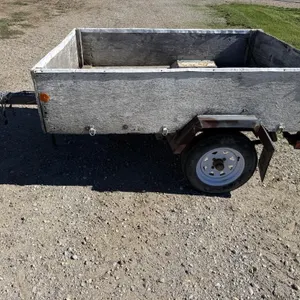 4' X 5 1/2' Shop Built Single Axle Trailer