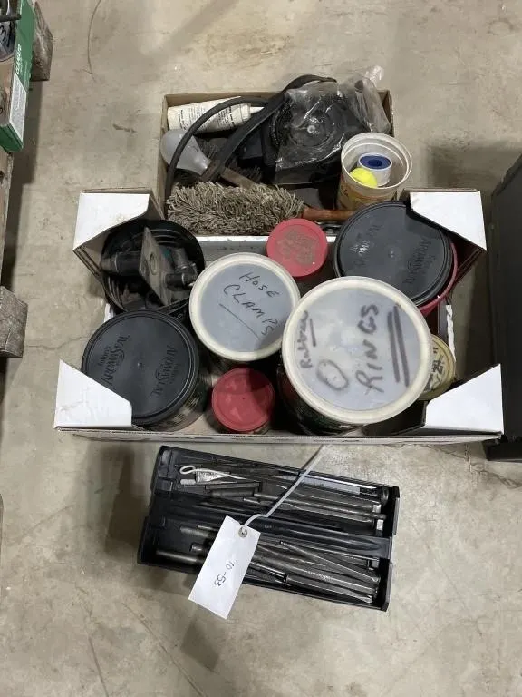 Punches, Chisels, O-Rings, Hose Clamps, Elec