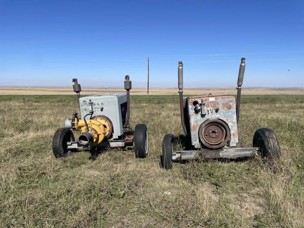 2 Irrigation Pumps - FORD V8 - Natural Gas
