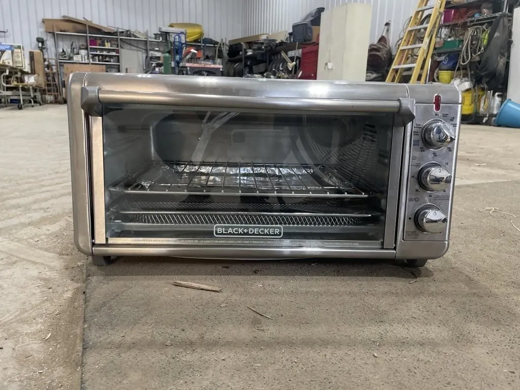 Black & Decker Elec Toaster Oven - LIKE NEW