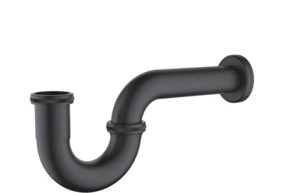 KIBI USA Kibi P-Trap - Matte Black KPT101MB