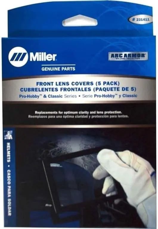 Miller Front Lens covers (5 pack)