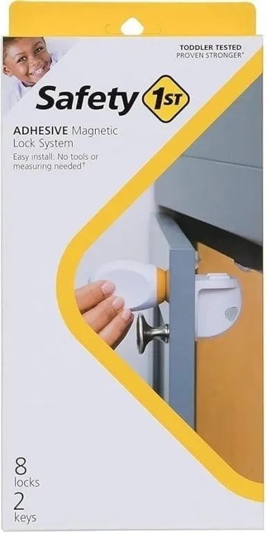 Safety 1st Adhesive Magnetic Lock System