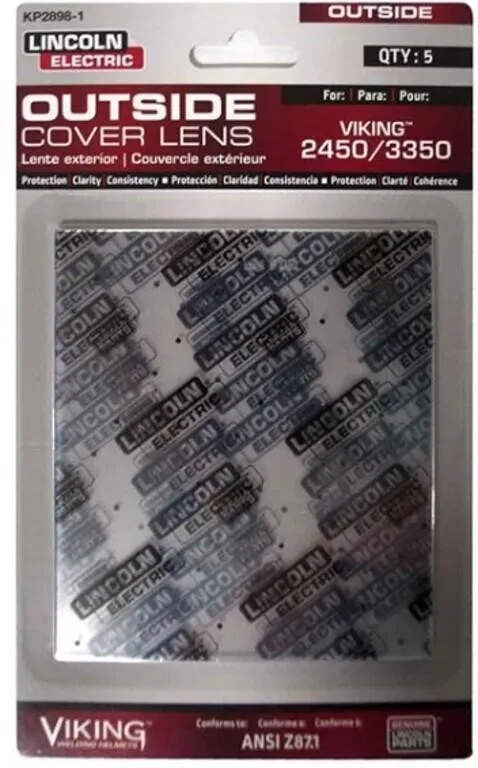 Viking 3350 Series Inside Clear Cover Lens, 5/Pacc
