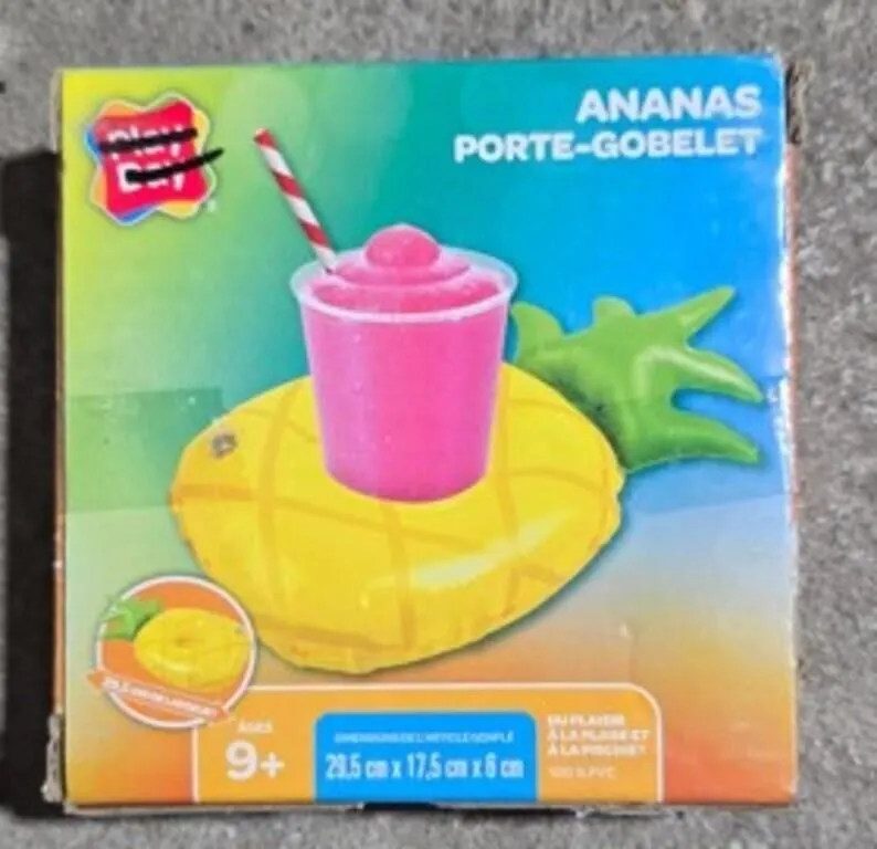 Inflatable Cup Holder Swimming Pool Shower