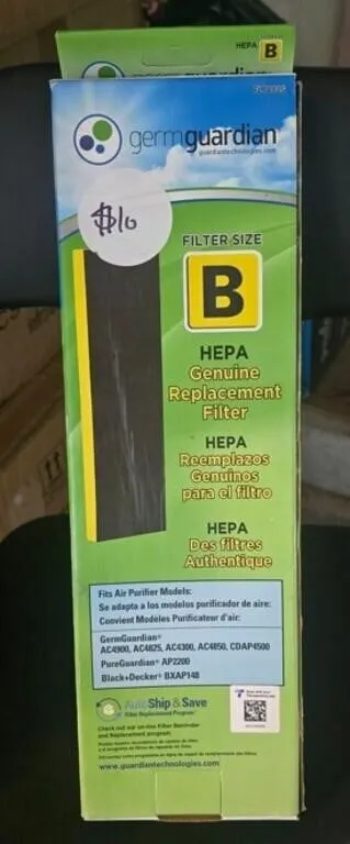 GermGuardian Filter Size B (Model FLT4825)