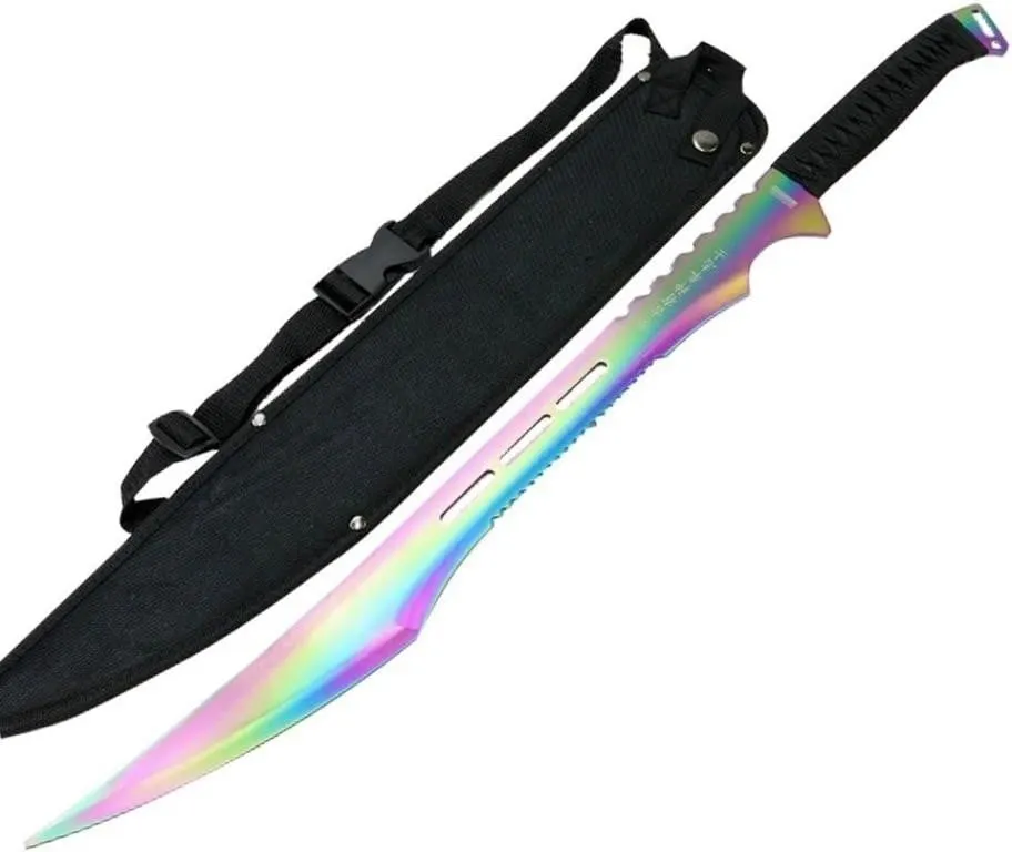 Defender-Xtreme 27" Stainless Steel Rainbow Bladed