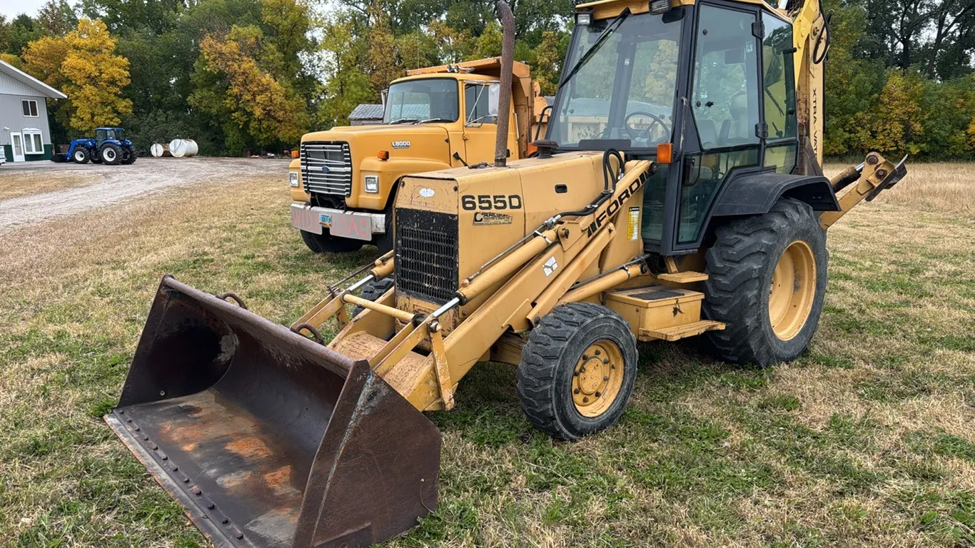 Ford 6550 Xtra-Vator tractor loader backhoe