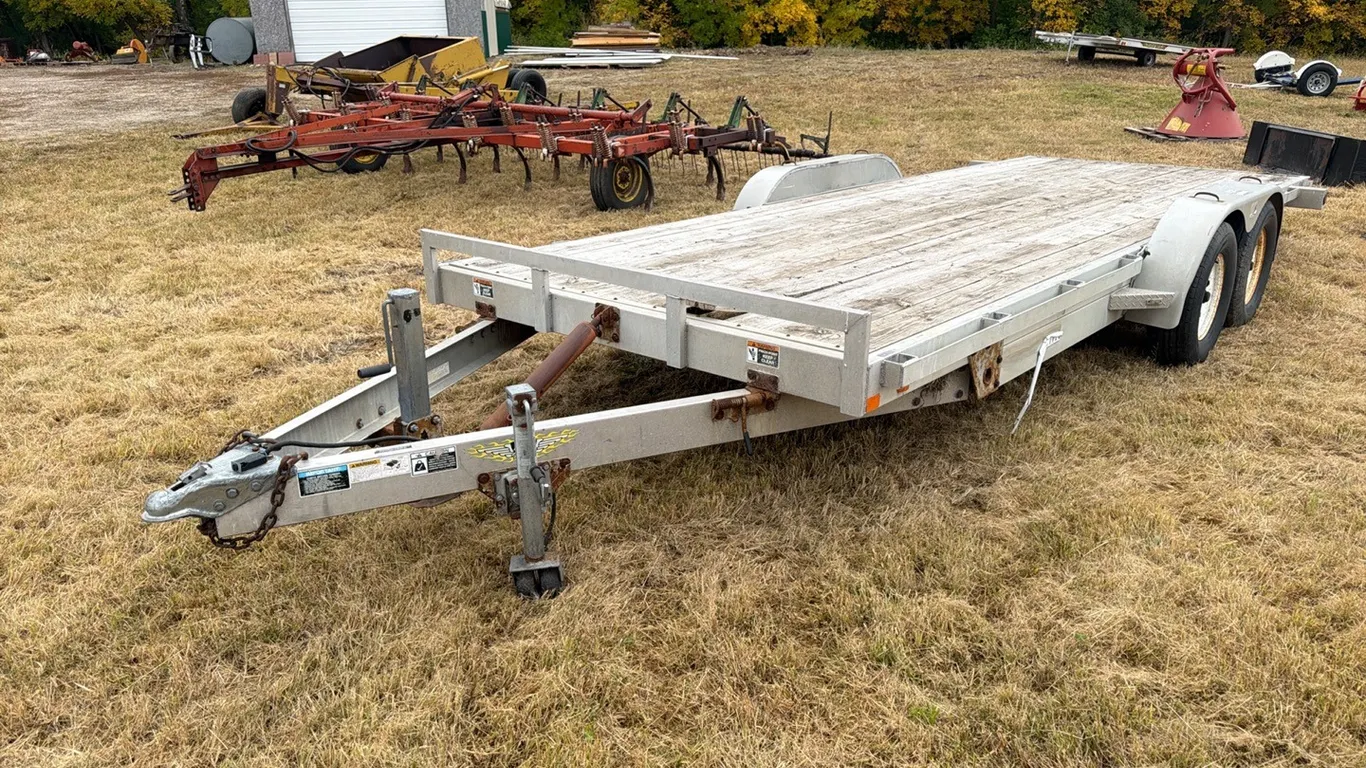 2008 H&H SpeedLoader MX 20’ aluminum tandem axle tilt bed
