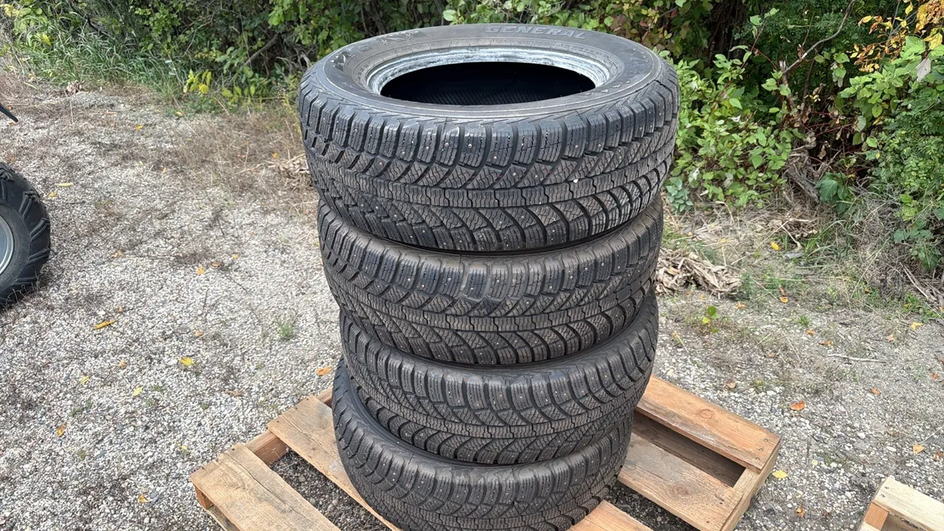 4) General 245/65R17 tires