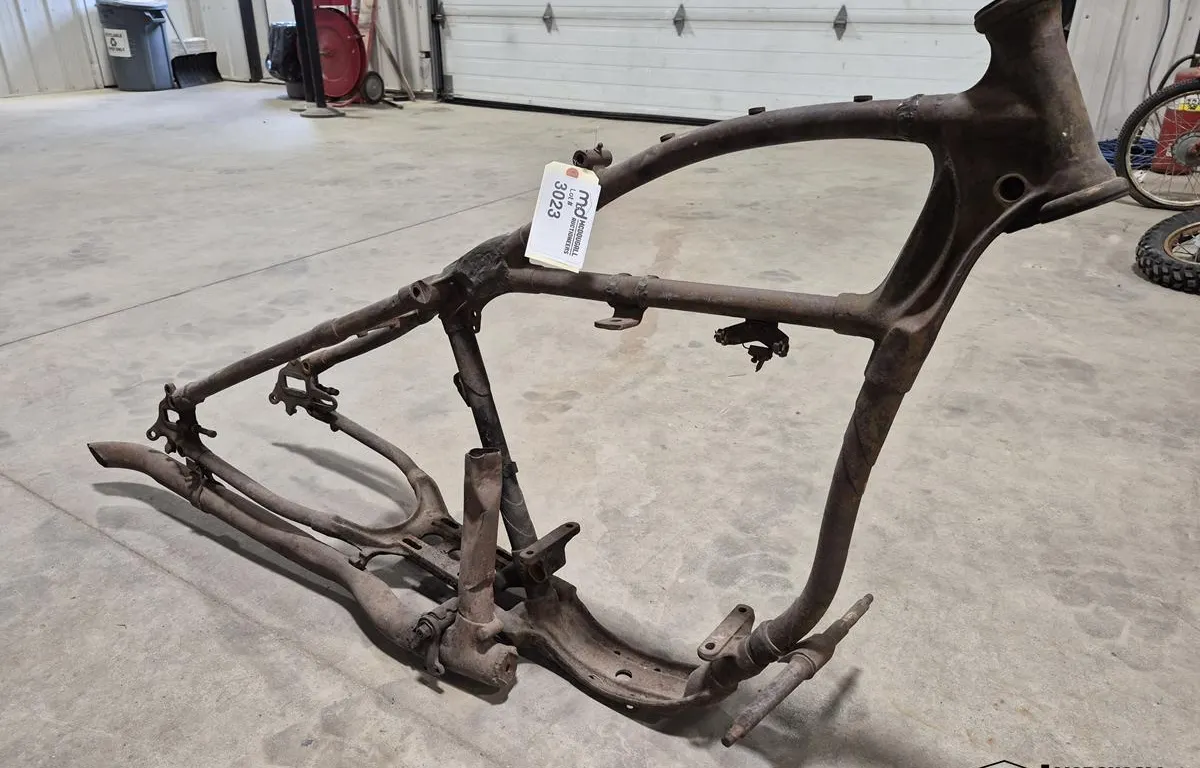 Heavily Altered Harley Davidson Motorcycle Frame
UNRESERVED