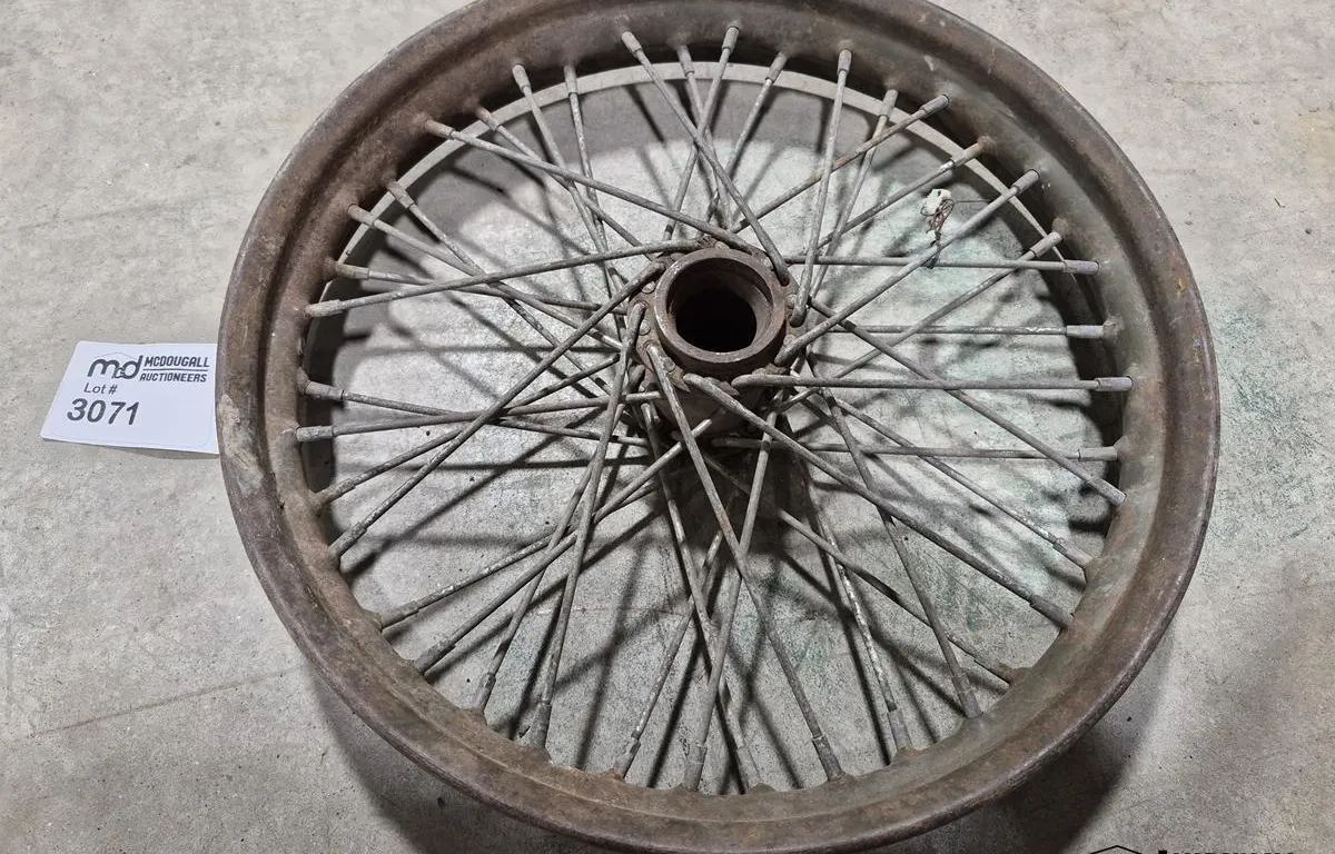 Sidecar Wheel
UNRESERVED