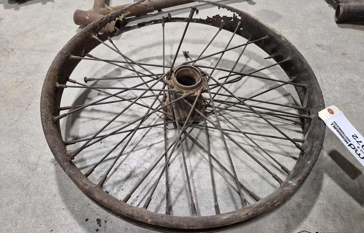 Motorcycle Wheel
UNRESERVED