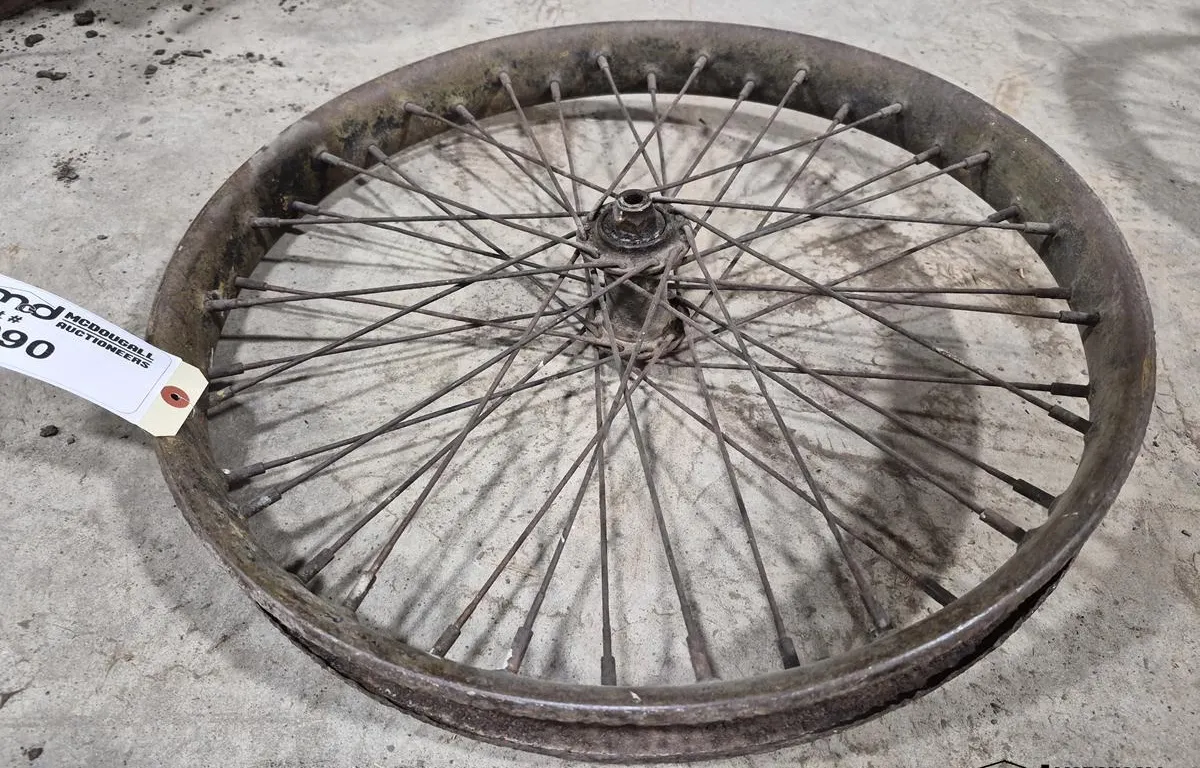 Teen Front Harley Davidson or Indian Wheel
UNRESERVED
