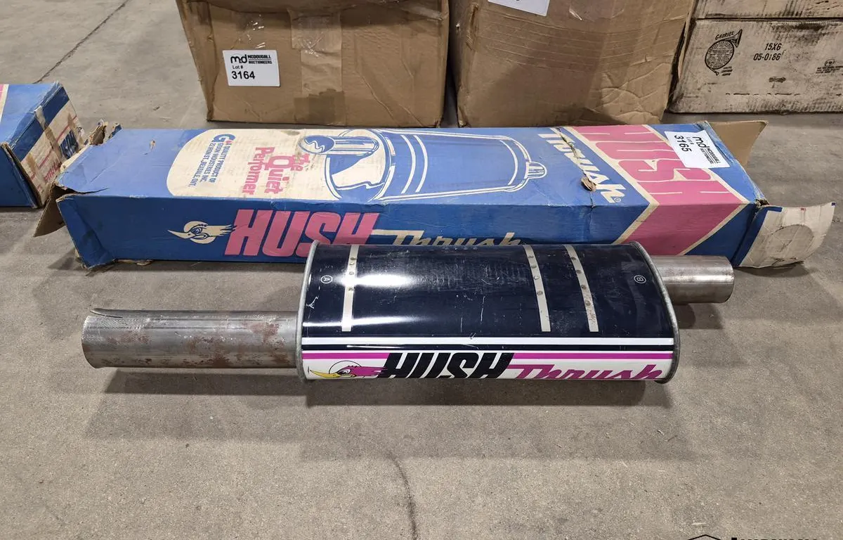 Hush Thrush Automotive Muffler
UNRESERVED
