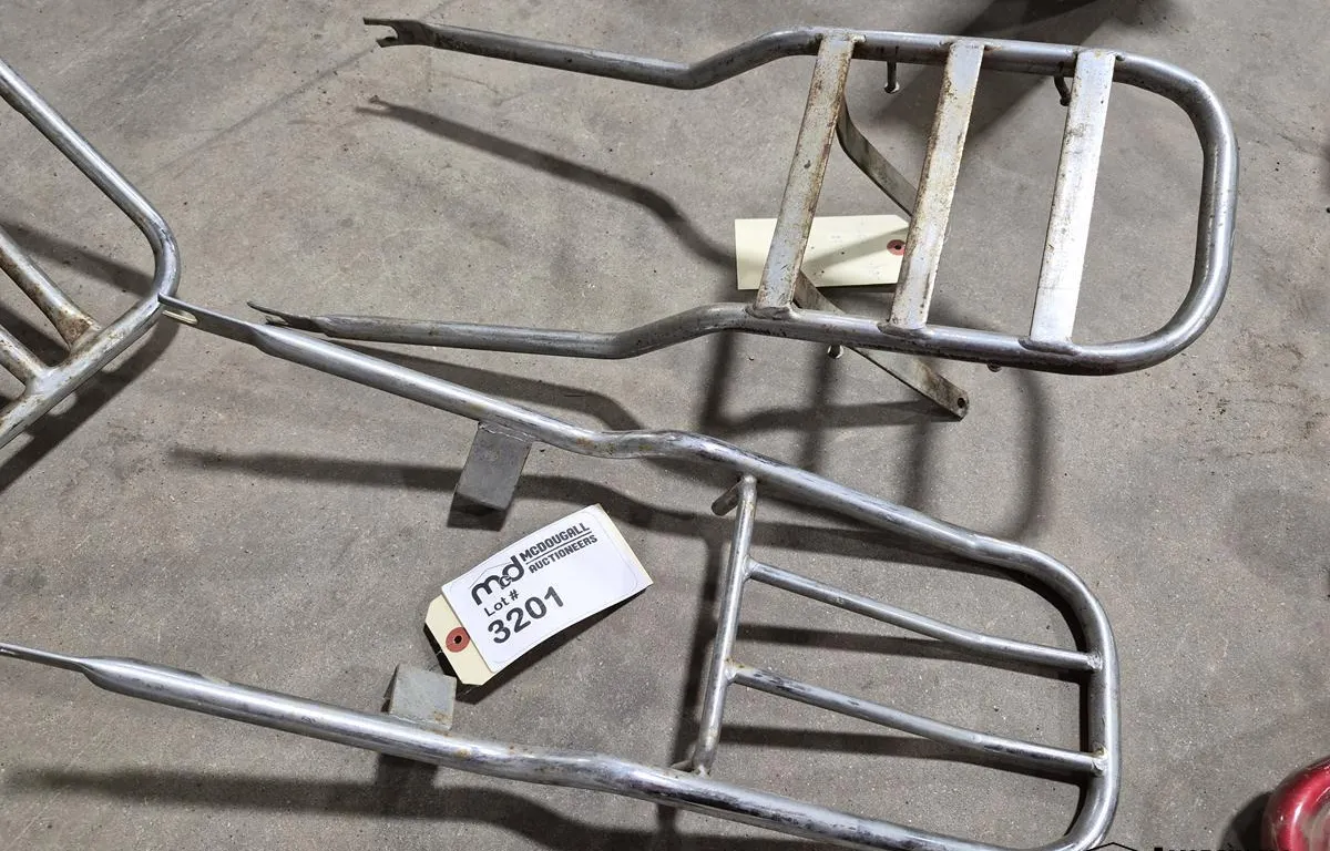 (2) Motorcycle Luggage Racks
UNRESERVED