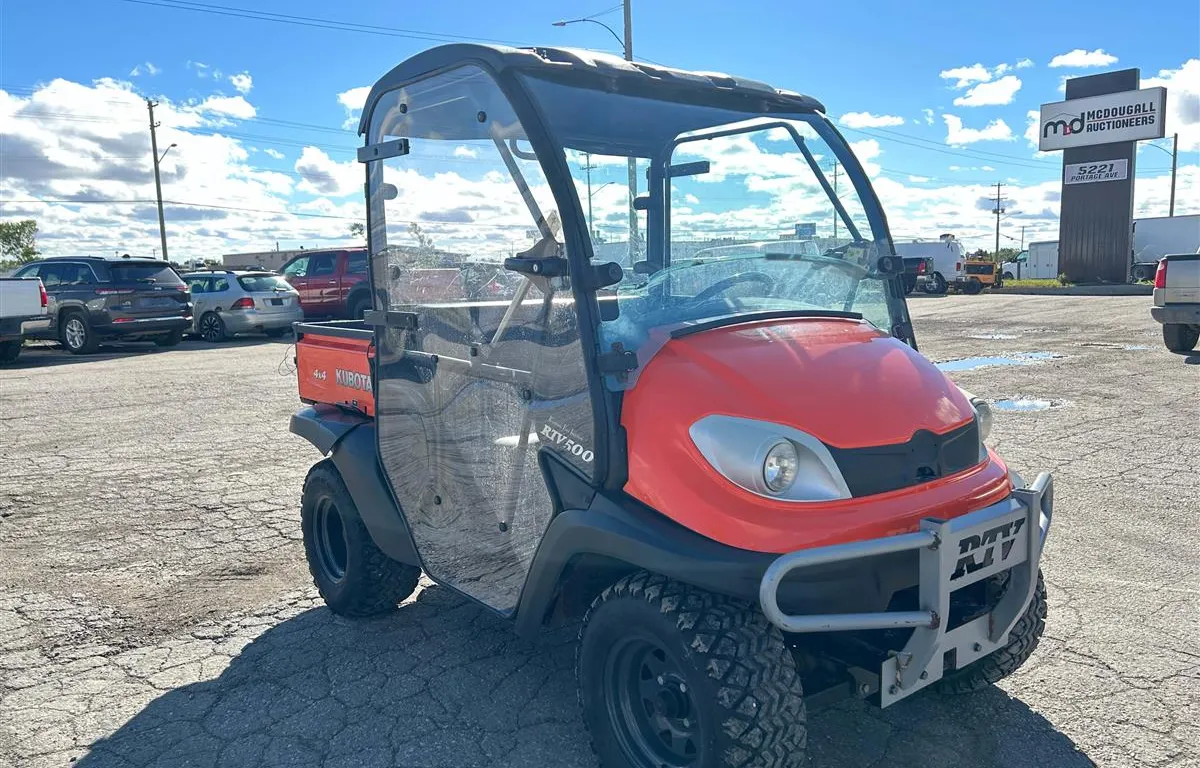 2019 Kubota 4x4 RTV500