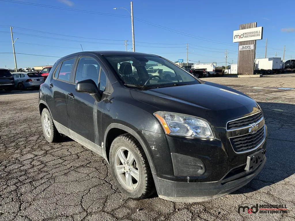 2015 Chevrolet Trax SUV
UNRESERVED