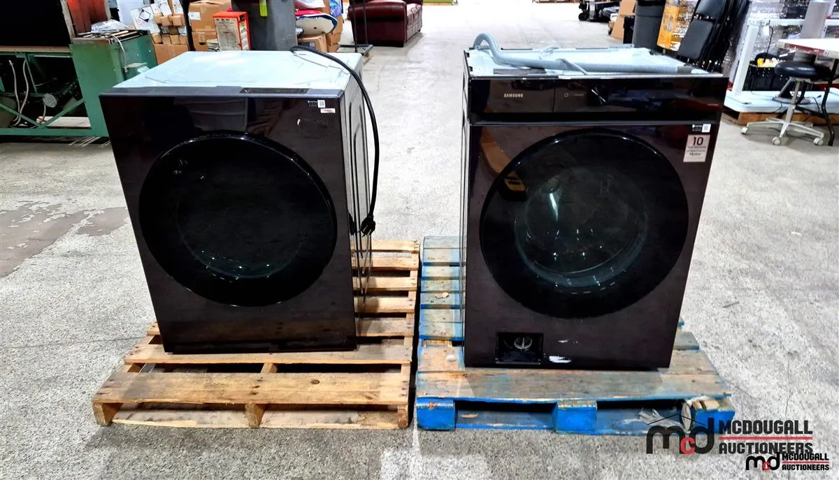 Samsung Front-Load Washer & Dryer Set
UNRESERVED
