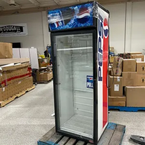 Pepsi Single Glass Door Display Cooler
 UNRESERVED