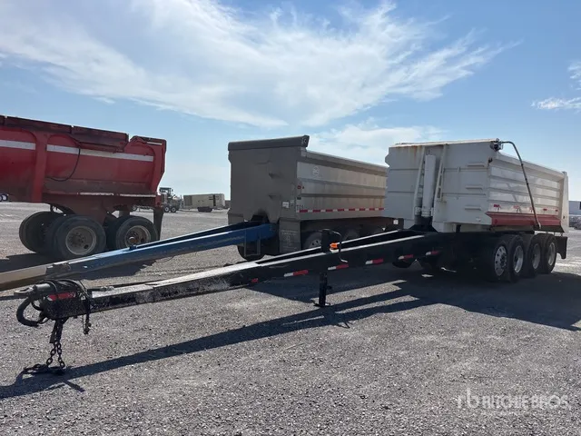 2006 Williamsen 17 ft 10 in Quad/A Pup Dump Trailer