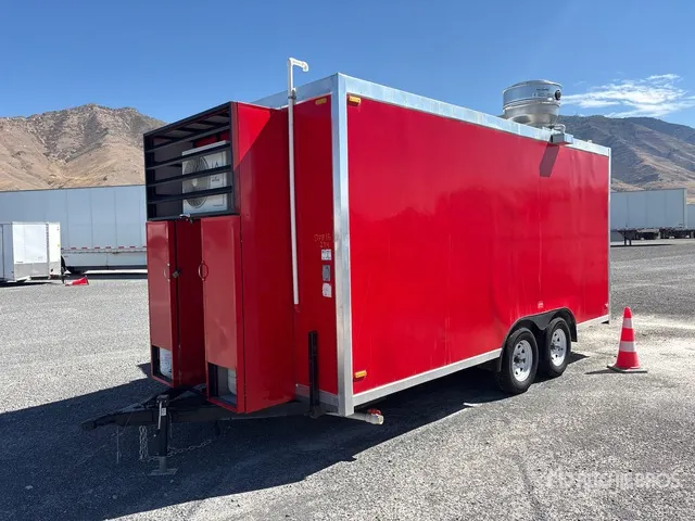 2024 FUD Concessions trailer 16 ft T/A Food Concession Trailer