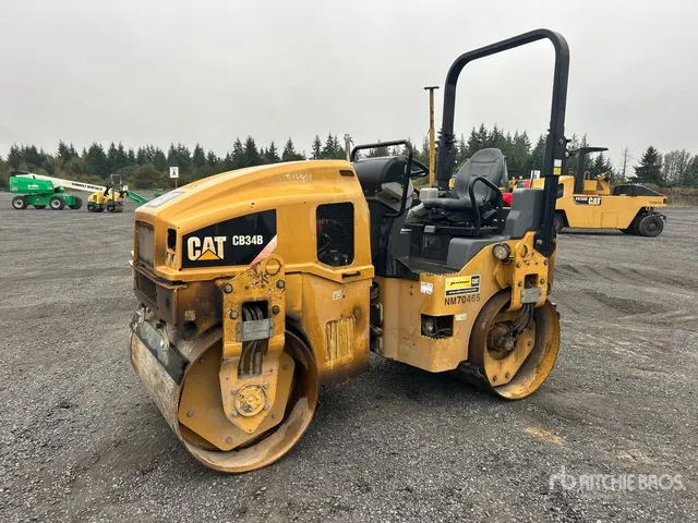 2014 Cat CB-34B Double Drum Roller