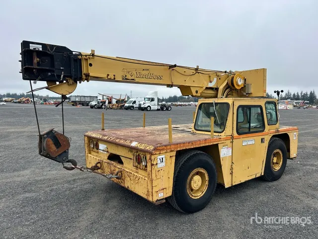 1998 Grove YB4408 17000 lb 4x4x4 Carry Deck Crane