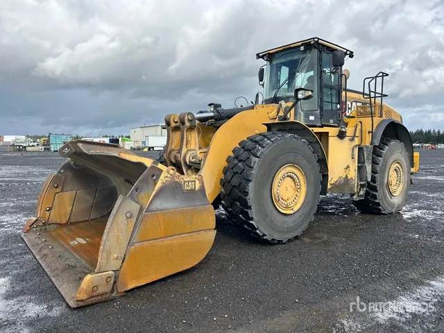 2013 Cat 980K Wheel Loader