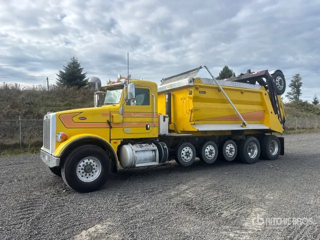 2015 Peterbilt 365 14x4 Super 18 Five Axle Dump Truck