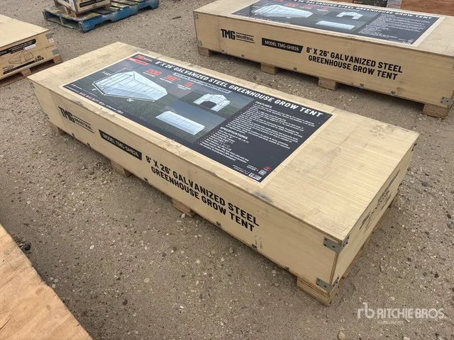TMG GH826 8 ft x 26 ft Greenhouse (Unused)